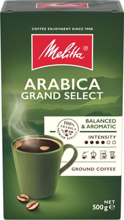 Melitta Arabica Grand Select ground coffee 431 (500 g)