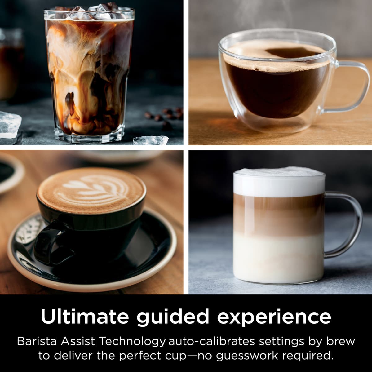 ninja luxe café essential kaffeemaschine - es501eu