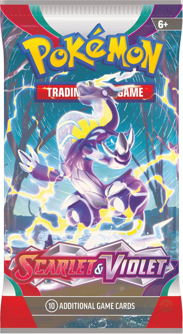 Pokemon TCG Boosterpack Scarlet & Violet 1 Base Set (10 kort)