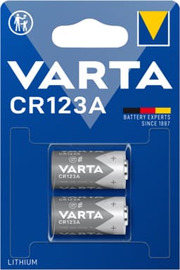 Varta Professional CR123A paristo (2 kpl)