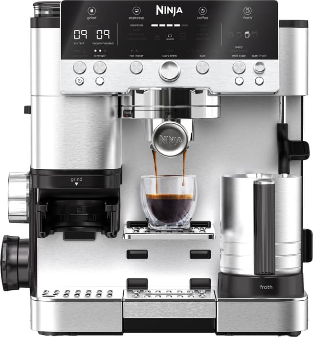Ninja Luxe Café Premier espressomaskine ES601EU (sølv)