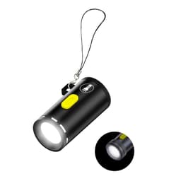 Mini lommelygte genopladelig LED arbejdslys til udendørs/hjemme nødsituationer