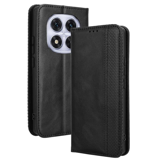 Xiaomi Redmi Note 14 Pro+ 5G Lompakkoteline Käännettävä Puhelinkotelo - Musta