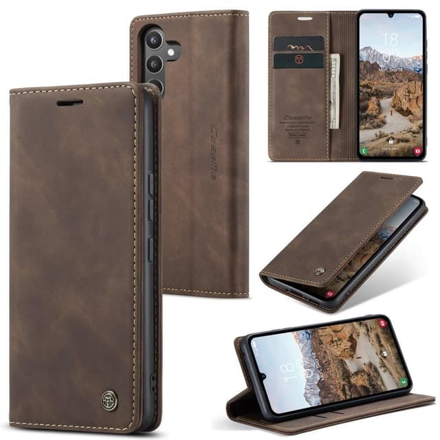 CASEME Plånboksfodral Samsung Galaxy A34 - Coffee