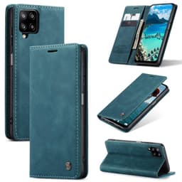 CASEME Lommebok-deksel Samsung Galaxy A12 - Blå