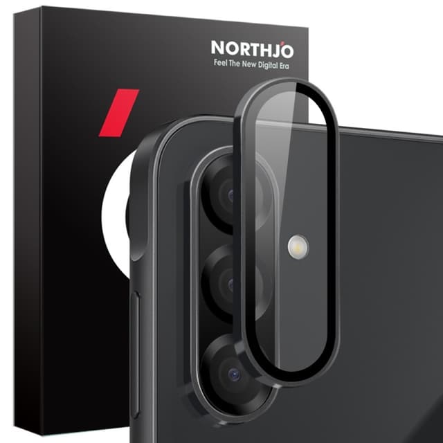NORTHJO Samsung Galaxy A56 5G Karkaistu Lasi Kameran Linssinsuoja