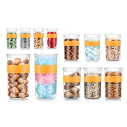 Bodum Opbevaringskrukke sæt 4 x 0,25 / 3 x 0,6 / 3 x 1L / 2 x 2L PRESSO
