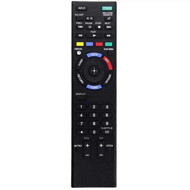 Udskiftning af fjernbetjening til RM-YD089 til Sony TV