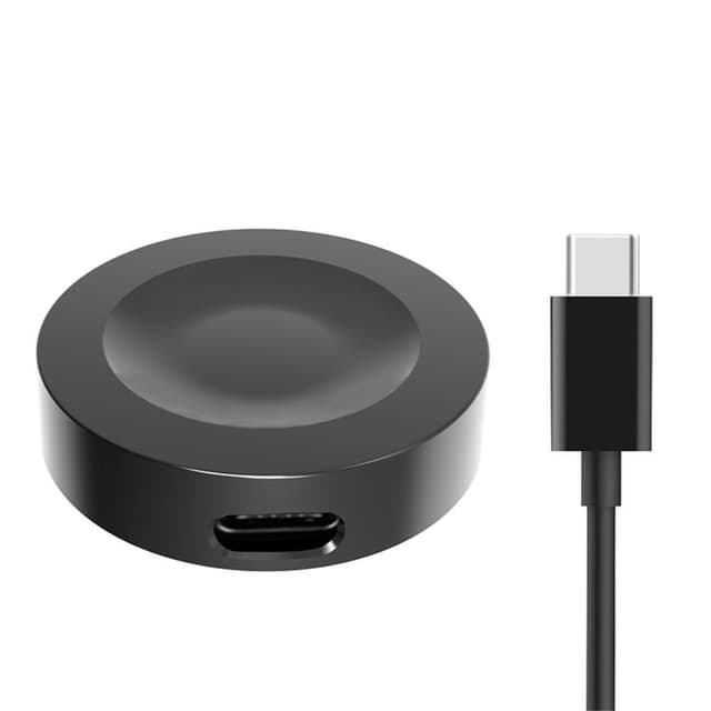 Samsung Galaxy Watch 3/Watch Active USB Opladningskabelholder - Sort