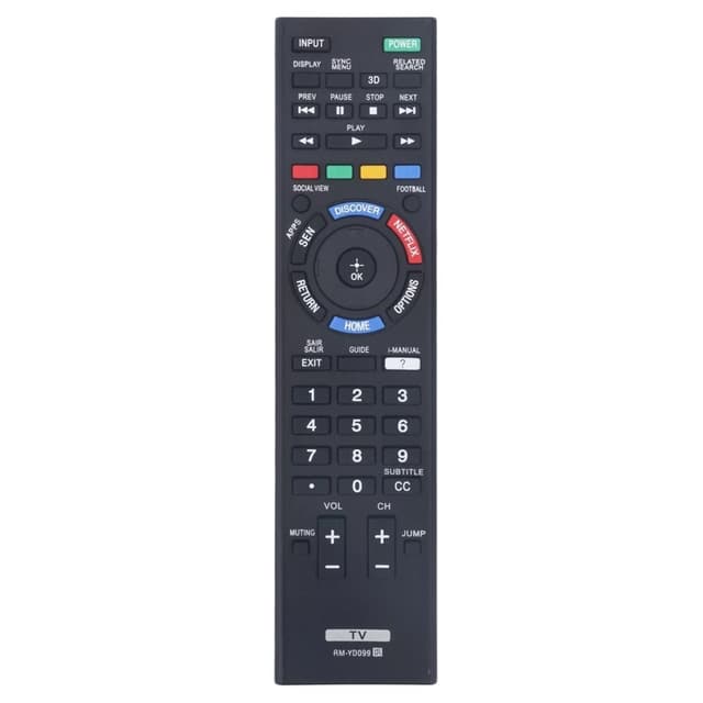 Fjärrkontroll Ersättning för RM-YD099 För Sony TV
