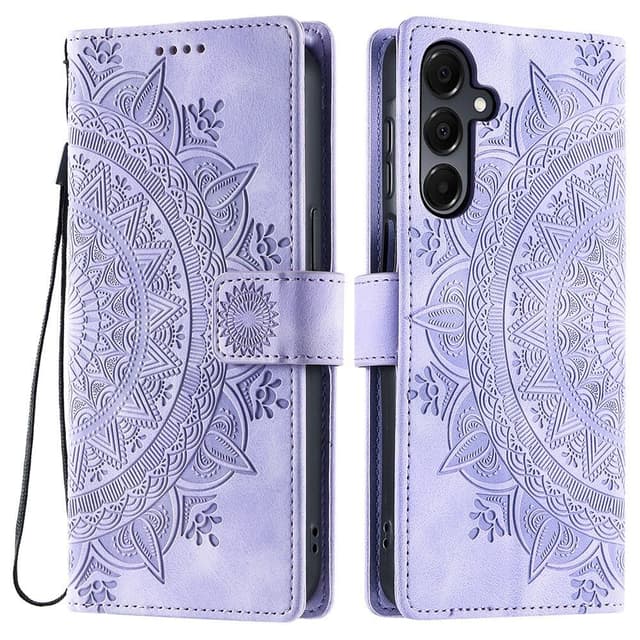 För Samsung Galaxy A26 plånboksfodral Fodral Skal Mandala blommönster