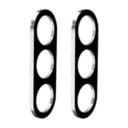 ENKAY 2 PCS til Samsung Galaxy S24 FE kameralinsedeksel herdet glass - svart