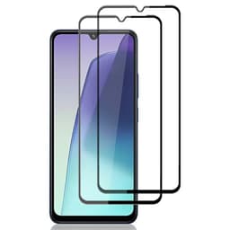 Amorus Herdet Glass Til Xiaomi Redmi 14C Full Cover 2-pack