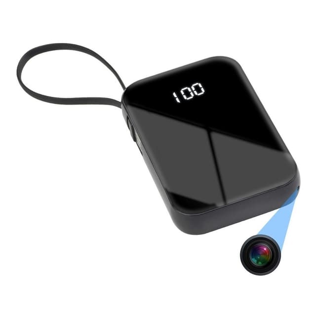 1080P HD WiFi-kamera 5000mAh bärbar powerbank säkerhetskamera