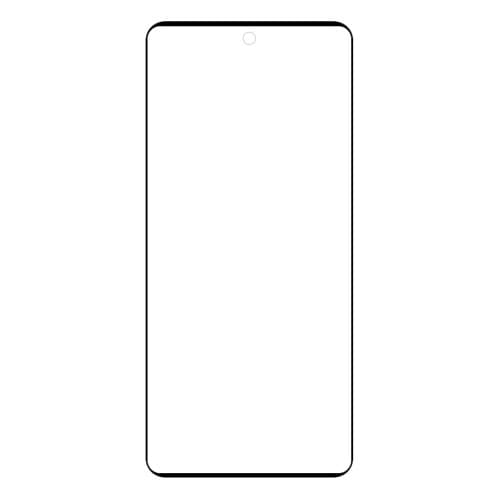 För Motorola Edge 50 Pro / Edge 50 Heltäckande Skärmskydd av Härdat Glas