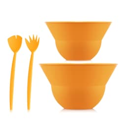 Bodum Sæt med 2 skåle 3,0l og 4,9l med salatbestik TOPEE 3.0 L