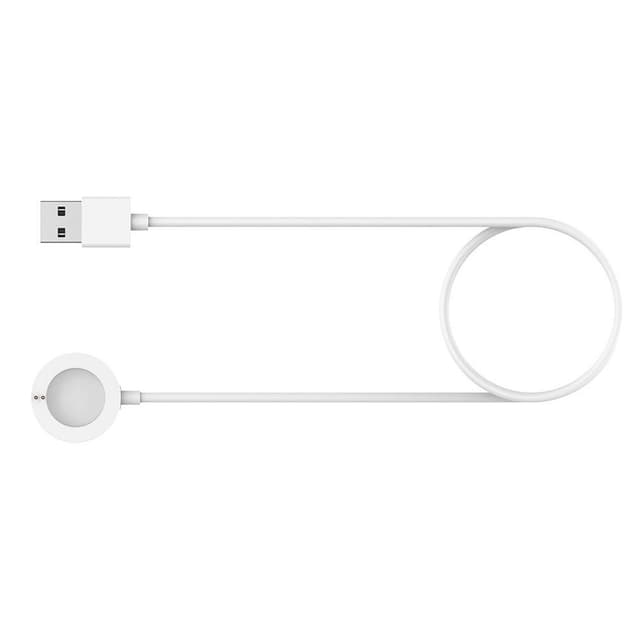 Fossil Gen 4/Gen 5/Gen 6 USB-latauskaapelin teline - valkoinen