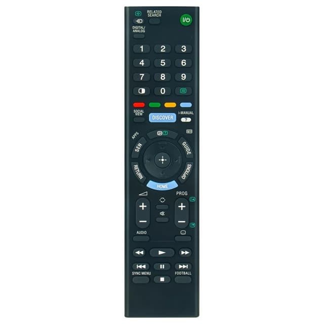 Fjärrkontroll Ersättning för RMT-TX101P För Sony TV