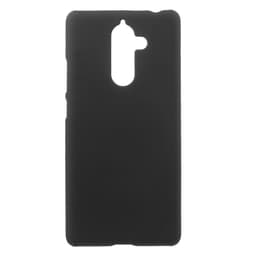 Nokia 7 Plus Rubberized Hård Plast Skal - Svart