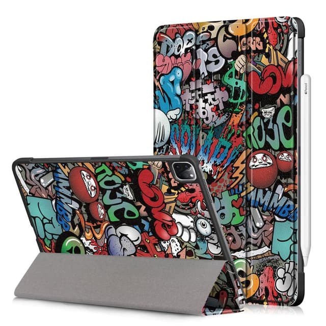 Apple iPad Pro 11 (2020) Trippeldeksel med smal passform - Graffiti