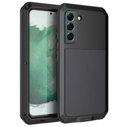 Samsung Galaxy S22 silikonimetallihybridipuhelinkotelo karkaistu lasi pölyä estävä