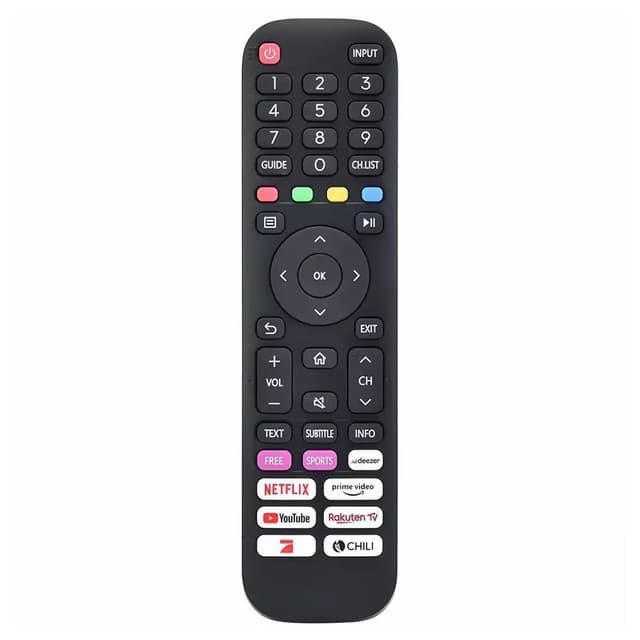 Fjärrkontroll Ersättning för EN2AL30H För Hisense Smart Tv