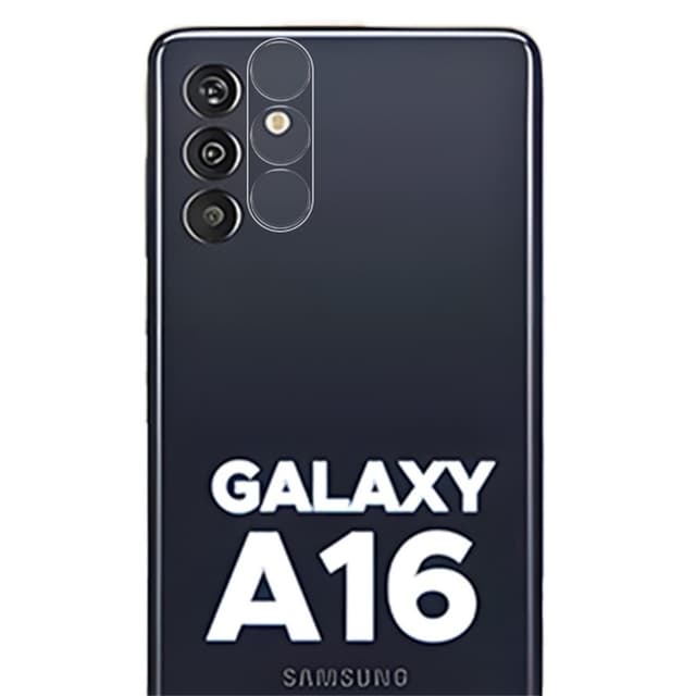 Til Samsung Galaxy A16 Full Cover Beskyttende Herdet Glass for Kameralinse