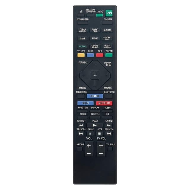 Fjernkontrollerstatning for RM-ADP118 for Sony hjemmekinospiller