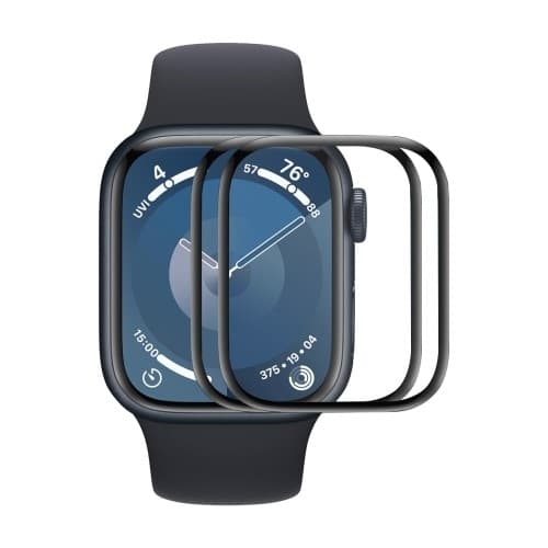 För A Watch Series 10 46mm 2st Skärmskydd 3D Curved Clear Film - Transparent