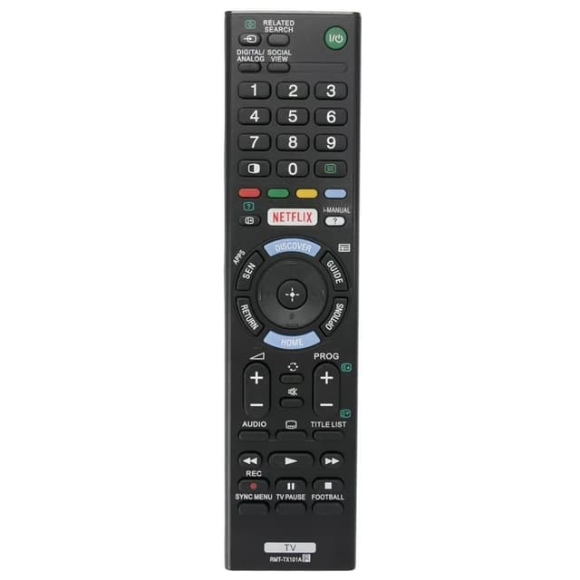 Fjernkontrollerstatning for RMT-TX101A For Sony TV