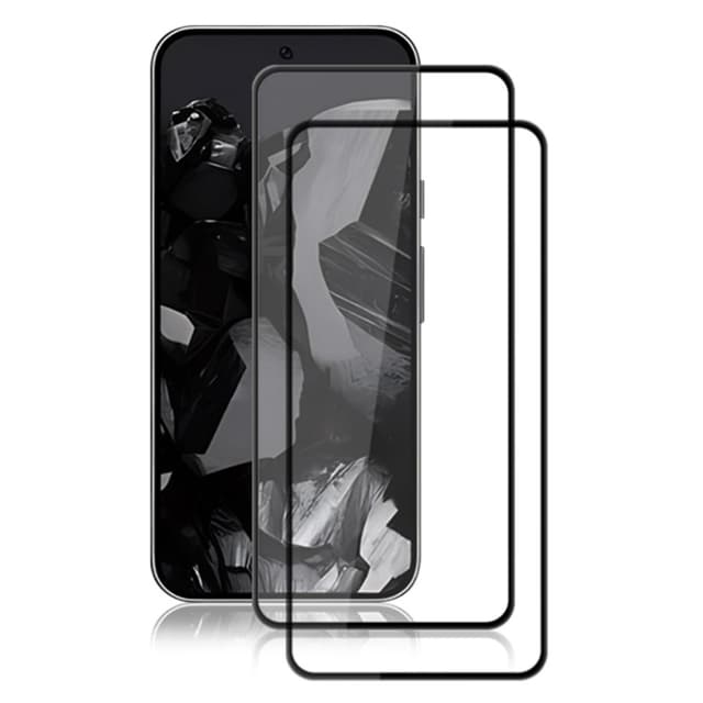 AMORUS for Pixel 9/9 Pro Skjermbeskytter i Herdet Glass 2-Pakke