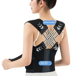 Correct Posture Back Posture Corrector Brace til mænd, kvinder - L
