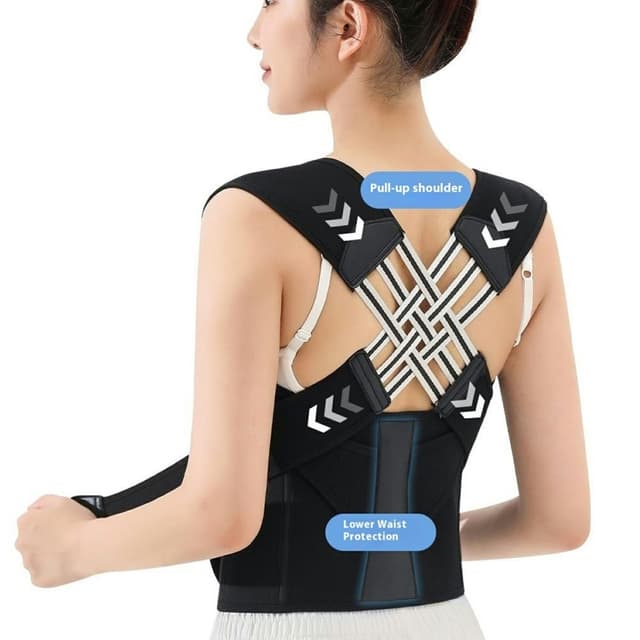 Korrigera Hållning Rygg Back Posture Corrector Brace för män Kvinnor - XXL