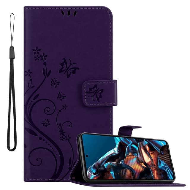 Xiaomi Poco X5 Pro Plånboksfodral Skal Blommor