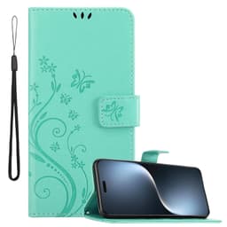 Honor Magic 7 Pro Suojakuori Lompakkokotelo Kukka