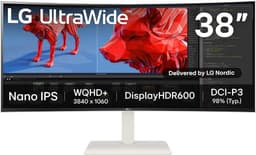 LG UltraWide 38WR85QC 38" kurvet skærm