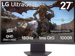 LG UltraGear 27GS60Q 27" buet gaming-skærm