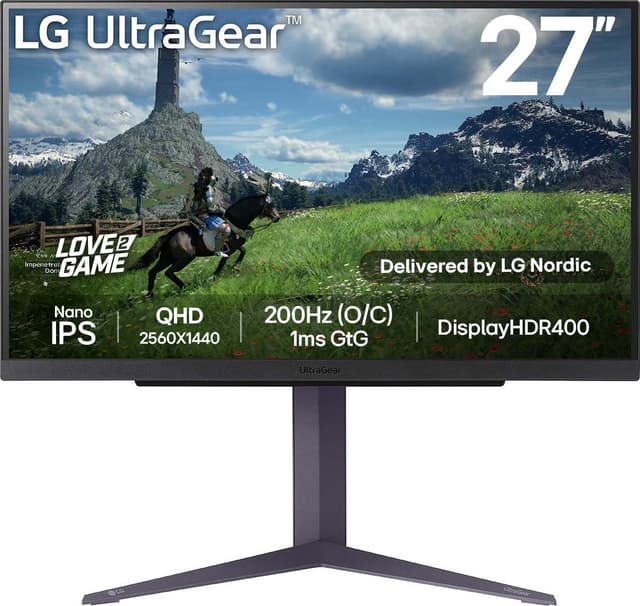LG UltraGear 27GS85Q 27" bildskärm gaming