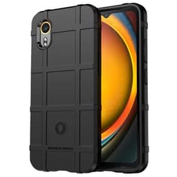 Rugged Shield kuori Samsung Galaxy Xcover 7 Pro - Musta