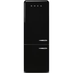 Smeg 50's Style Kombiskap FAB38LBL6 (Svart)
