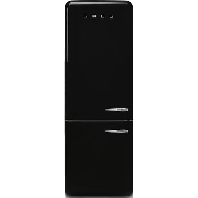 Smeg 50's Style Kombiskap FAB38LBL6 (Svart)