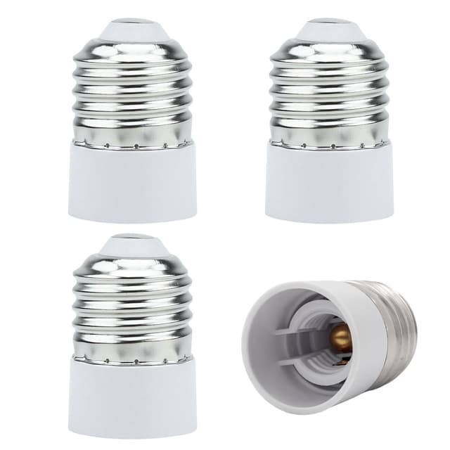 Lampadapter för omformatering 4x Set (GU10 till E14)