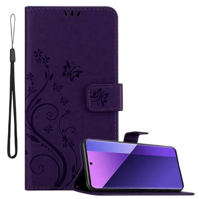 Xiaomi RedMi Note 13 Pro Plus lommebokdeksel Blomster