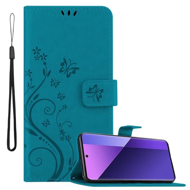 Xiaomi RedMi Note 13 Pro Plus Pungetui Cover Blomster