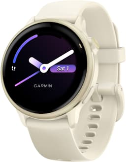 Garmin Vivoactive 6 smartklokke 42mm (Bone/Lunar Gold)