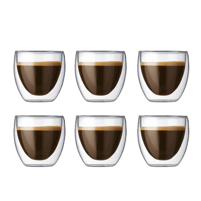 Bodum 6 stk glass PAVINA 0.08 L