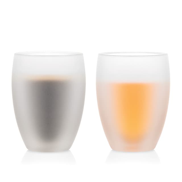 Bodum 2 dubbelväggiga glas täckta med silikon 0 PAVINA 0.35 L