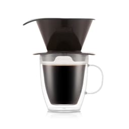 Bodum Kahvinsuodatin ja kaksoisseinäinen muki POUR OVER 0.3 L