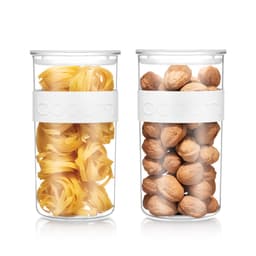 Bodum 2 pk oppbevaringskrukke PRESSO 2.0 L
