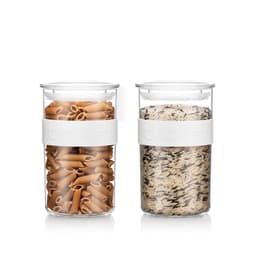 Bodum 2 pk oppbevaringskrukke PRESSO 1.0 L